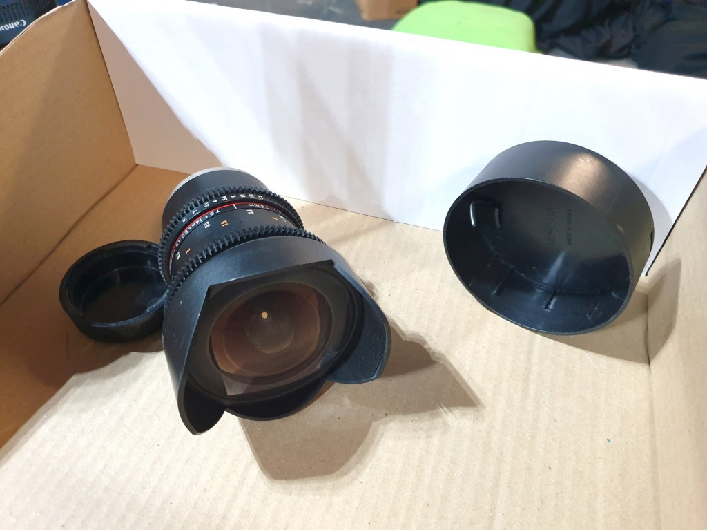 Samyang 3.1-14mm wide angle E mount camera lens