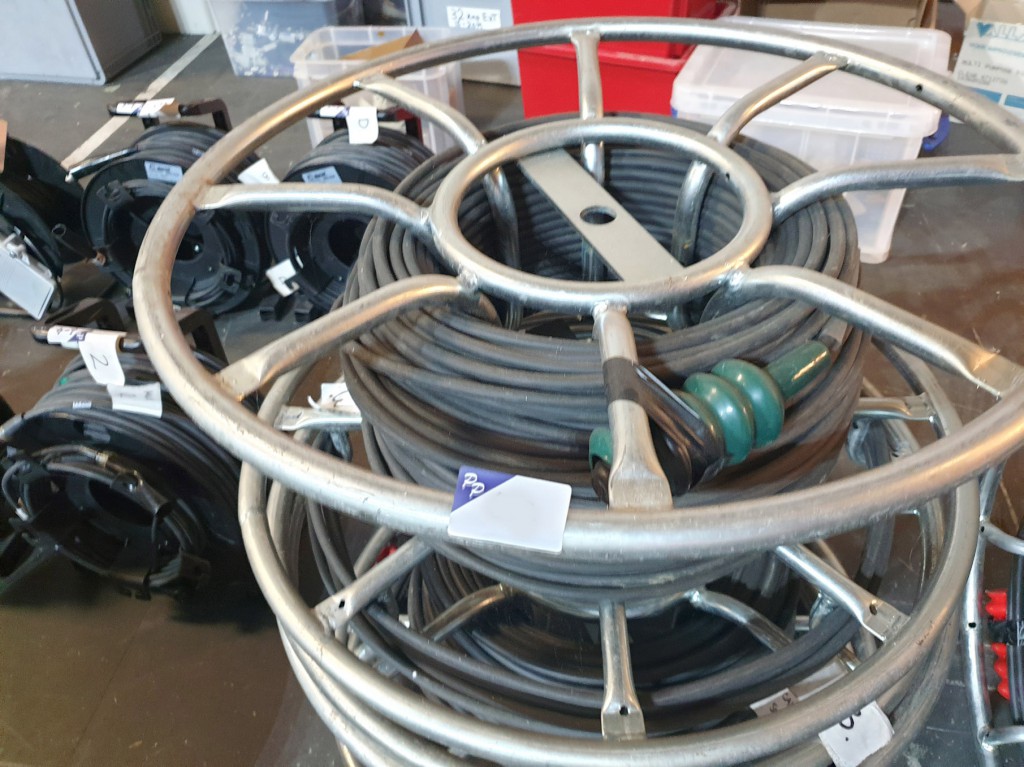 SMPTE 311 camera cable on reel, 150metres approx