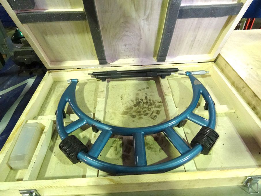 Blue Range Tools 12-16" micrometer in wooden case...