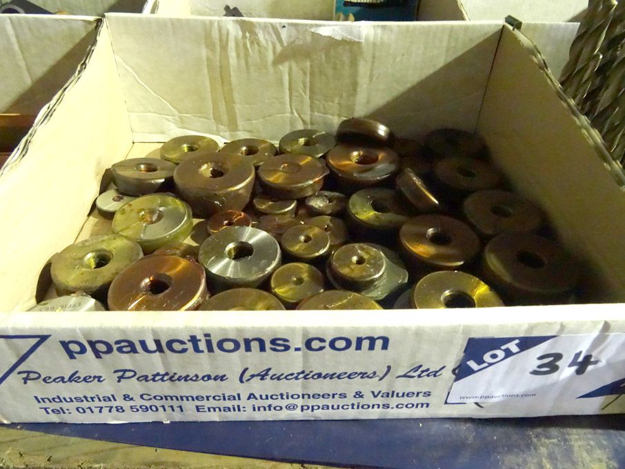 Qty various metric screw plug gauges to 35mm appro...