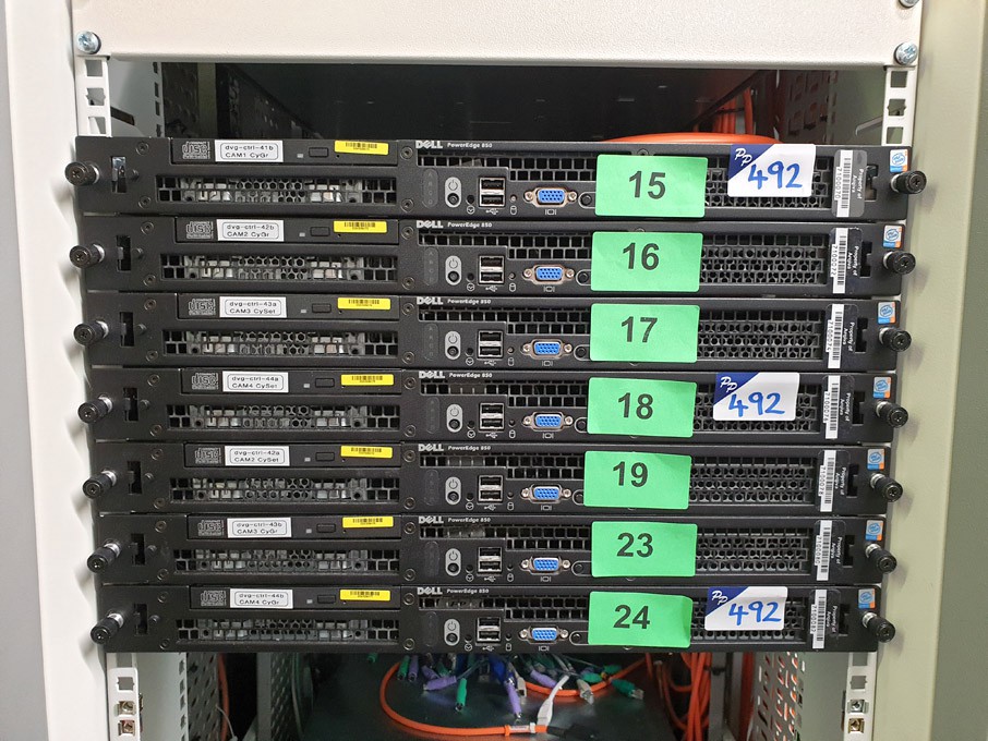 7x Dell PowerEdge 850 rack type servers