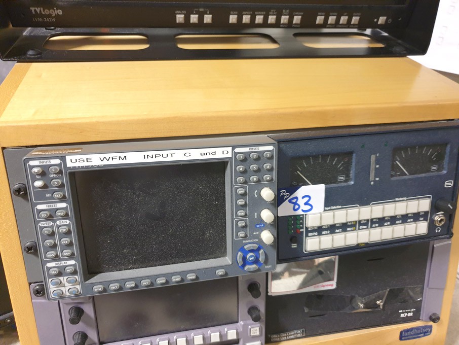Harris Videotek TVM series waveform monitor, TSL A...