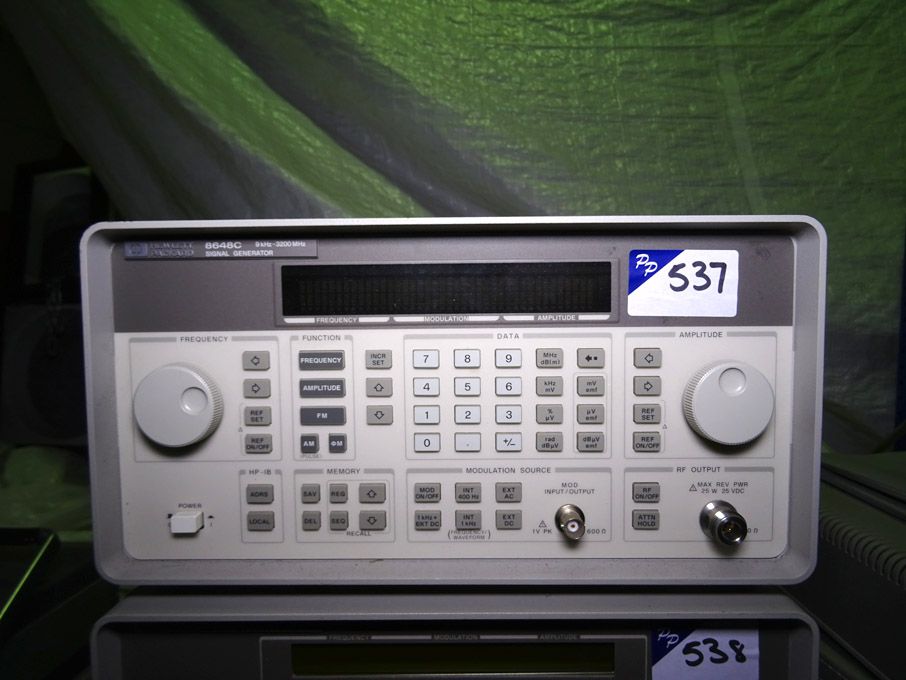 HP 8648C signal generator, 9KHz - 3200MHz - lot lo...