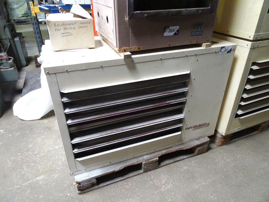 Warmco gas fired factory heater - Lot Located at:...